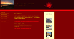 Desktop Screenshot of lakepowellgoldcreek.com