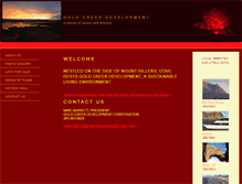 Tablet Screenshot of lakepowellgoldcreek.com
